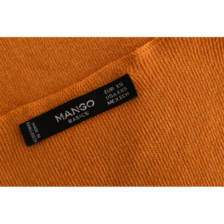 Пуловер с къс ръкав Mango basic
